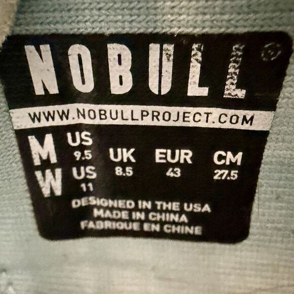 No Bull Blue Glass Trainer Superfabric Aqua Lifting Shoes Size Women's 11 EUC!! - Picture 5 of 5